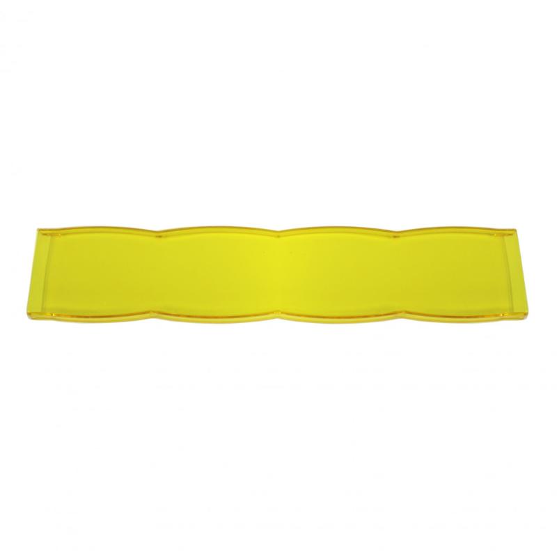 Baja Designs 10in Rock Guard Light Bar Cover - Amber.