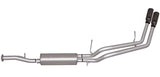 Gibson 07-12 Chevrolet Avalanche LS 5.3L 2.25in Cat-Back Dual Sport Exhaust - Aluminized.