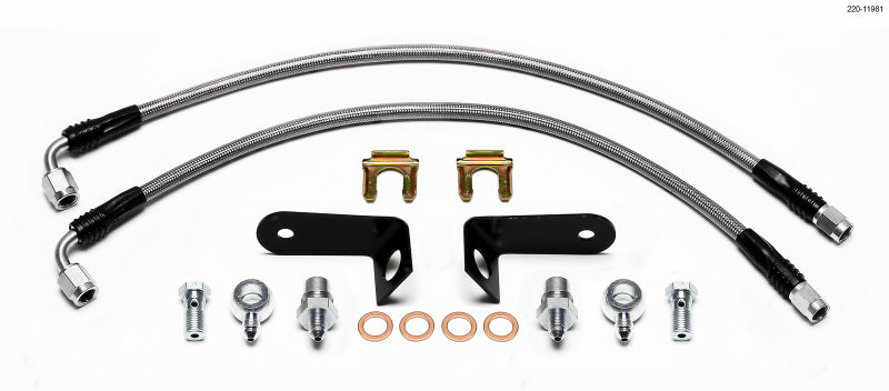 Wilwood Flexline Kit Civic 2006-up Rear.