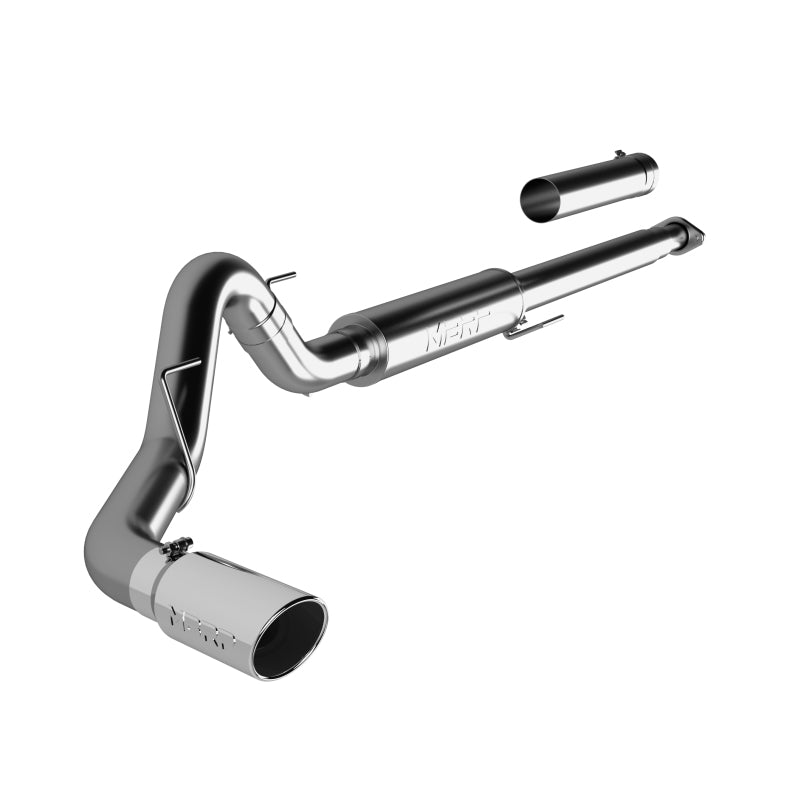MBRP 2015 Ford F-150 2.7L / 3.5L EcoBoost 4in Cat Back Single Side T409 Exhaust System.