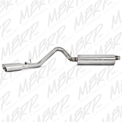 MBRP 1997-1999 Jeep Wrangler (TJ) Inline-4 2.5L Inline-6 4.0L Cat Back Single.