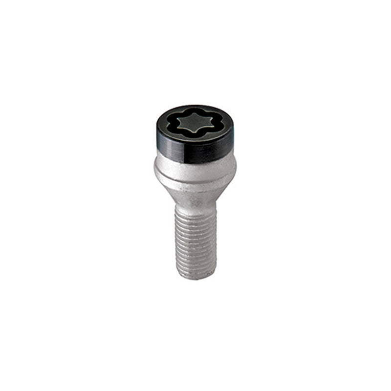 McGard Wheel Lock Bolt Set - 4pk. (Cone Seat) M14X1.5 / 17mm Hex / 31.0mm Shank Length - Black.