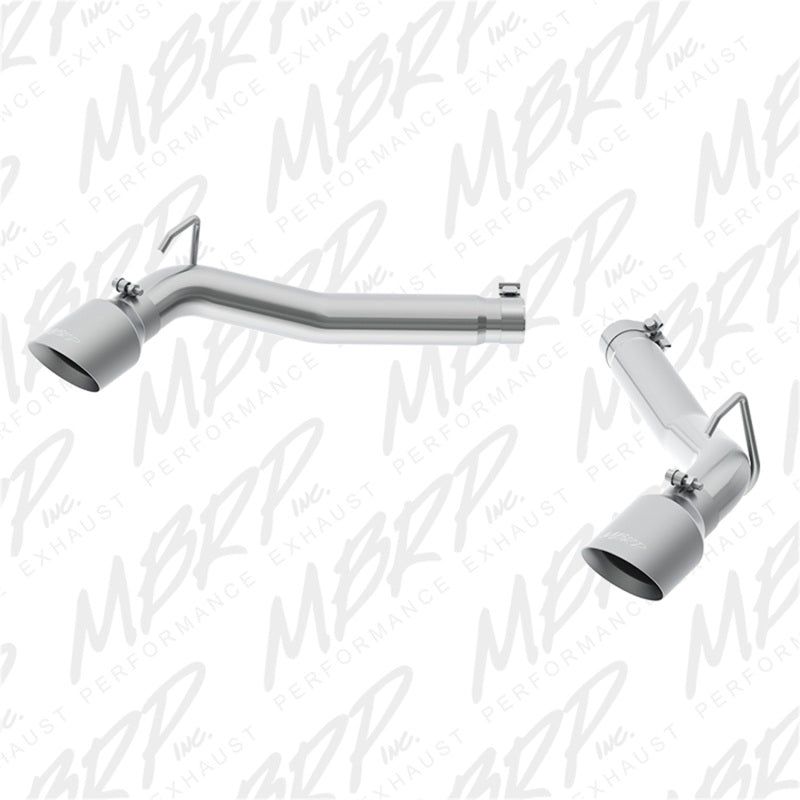 MBRP 2010-2015 Chevrolet Camaro V8 6.2L 3in T304 Axle Back Muffler Delete.