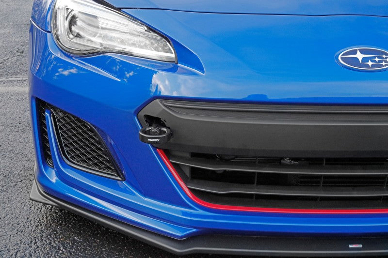 Perrin Tow Hook Kit - Front 2018+ Subaru WRX/STI - Flat Black.
