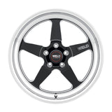 Weld S155 18x5 Ventura Drag 5x114.3 ET-23 BS2.1 Gloss BLK MIL DIA 78.1.