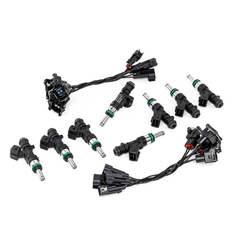DeatschWerks 2015-2017 Dodge Charger/Challenger Hellcat 1100cc Top Feed Injectors (Set of 8).