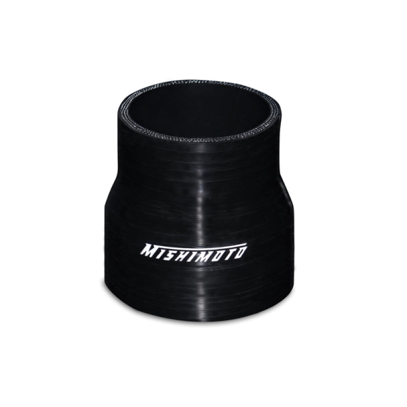 Mishimoto 2.25 to 2.5 Inch Black Transition Coupler.