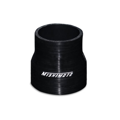 Mishimoto 2.25 to 2.5 Inch Black Transition Coupler.