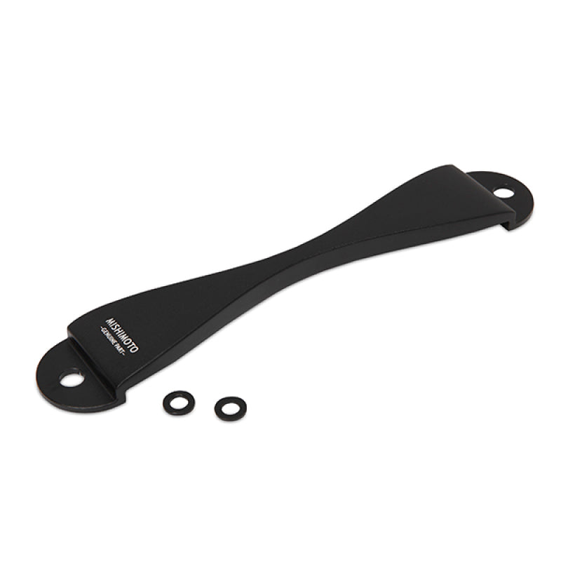 Mishimoto Subaru CNC Battery Tie-Down - Black.
