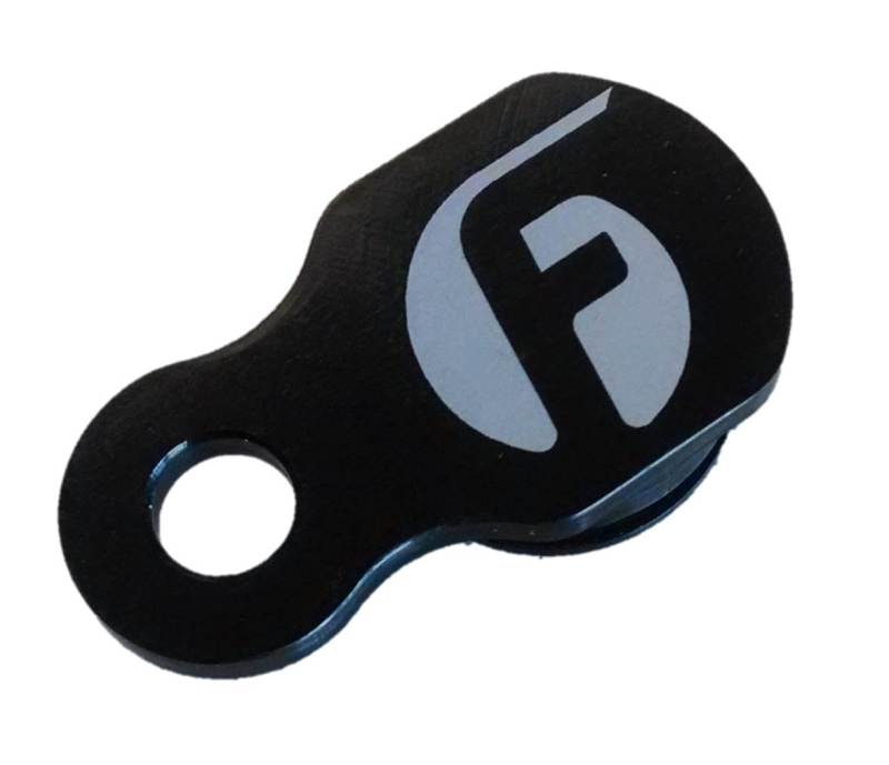 Fleece Performance 11-15 Duramax LML Rear Engine Cover Coolant Return Plug.