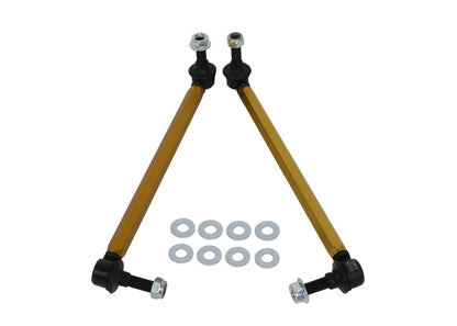 Whiteline Universal Sway Bar - Link Assembly Heavy Duty 330mm-355mm Adjustable Steel Ball.