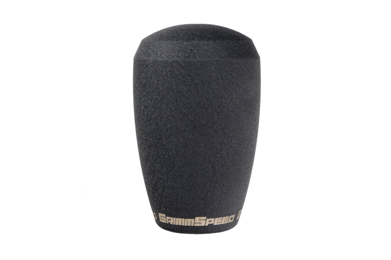 GrimmSpeed Shift Knob Stainless Steel - Subaru 5 Speed and 6 Speed Manual Transmission - Black.