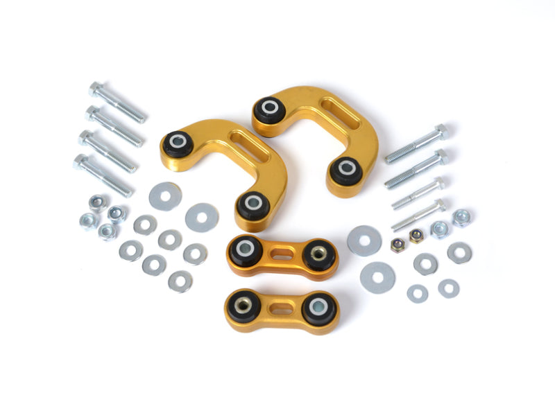Whiteline 93-00 & 03-07 Subaru Impreza Non-Turbo Front&Rear Sway bar link conv kit - extra h/d alloy.