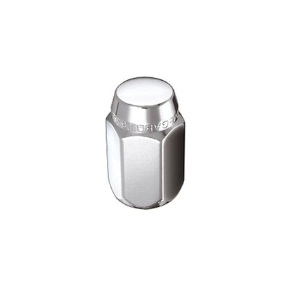 McGard Hex Lug Nut (Cone Seat) M12X1.5 / 13/16 Hex / 1.5in. Length (4-Pack) - Chrome.