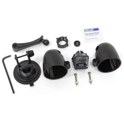 Banks Power Dual Gauge Pod Suction Mount For iDash 1.8 And 52mm Gauges.