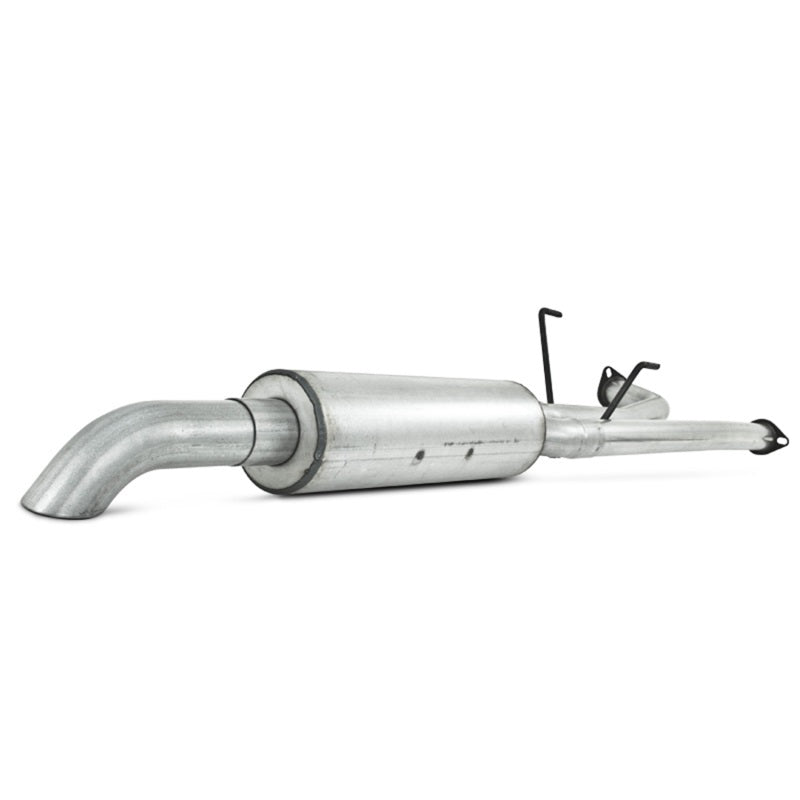 MBRP 07-08 Toyota Tundra Cat Back Turn Down Single Side Aluminized Exhaust.