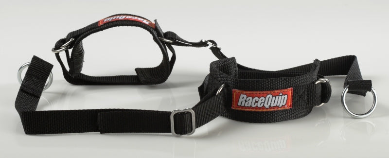 RaceQuip Black Std 2ft Arm Restraints.