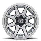 ICON Rebound Pro 17x8.5 6x5.5 0mm Offset 4.75in BS 106.1mm Bore Titanium Wheel.