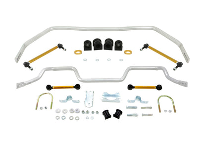 Whiteline 05-14 Ford Mustang (Incl. GT) Front & Rear Sway Bar Kit.