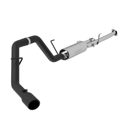 MBRP 2009-2014 Toyota Tundra 5.7L EC-Std. & SB/CC-SB 3in Cat-Back Single Side AL - Black.