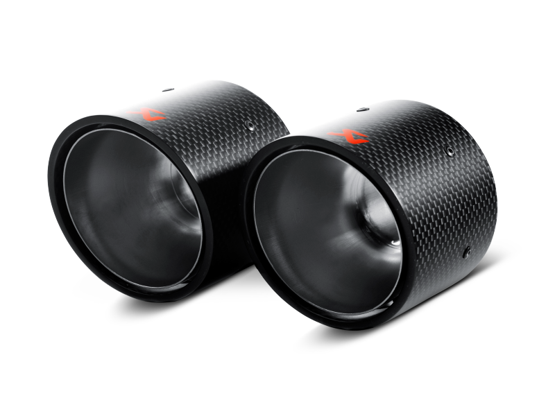 Akrapovic 07-14 MINI Cooper S (R56) / Cooper S Cabrio (R57) Tail Pipe Set (Carbon).