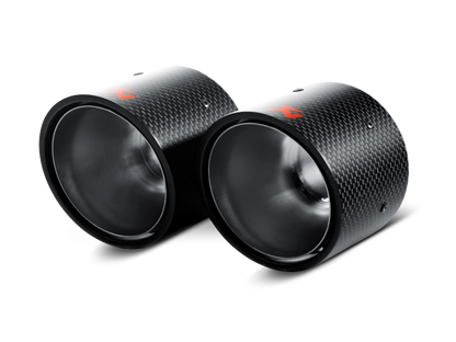 Akrapovic 07-14 MINI Cooper S (R56) / Cooper S Cabrio (R57) Tail Pipe Set (Carbon).