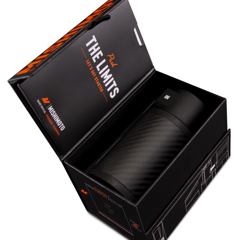 Mishimoto Carbon Fiber Baffled Oil Catch Can.