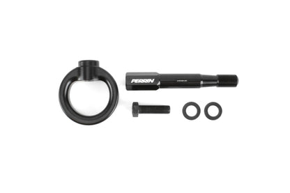 Perrin 15-17 Subaru WRX/STI Tow Hook Kit (Front) - Flat Black.