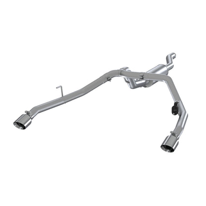 MBRP 2020 Jeep Gladiator 3.6L 2.5in Dual Rear Exit Cat Back Exhaust Aluminized.