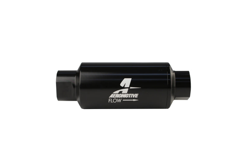 Aeromotive In-Line Filter - AN-10 - Black - 10 Micron.