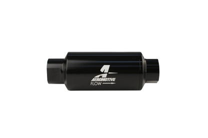 Aeromotive In-Line Filter - AN-10 - Black - 10 Micron.
