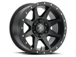 ICON Rebound 17x8.5 5x5 -6mm Offset 4.5in BS 71.5mm Bore Satin Black Wheel.