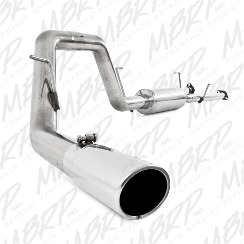 MBRP 2009-2010 Toyota Tundra 5.7L EC-Std. & SB/CC-SB Cat Back Single Side.