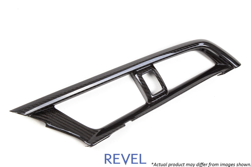 Revel GT Dry Carbon A/C Control Panel Cover 16-18 Honda Civic - 1 Piece.