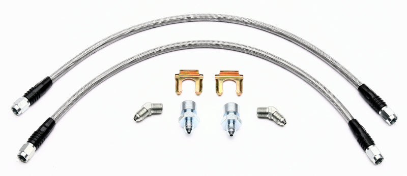 Wilwood Flexline Kit Front 2005-Current C6 Corvette w/ SL4 SL6 or W4/6A Caliper.