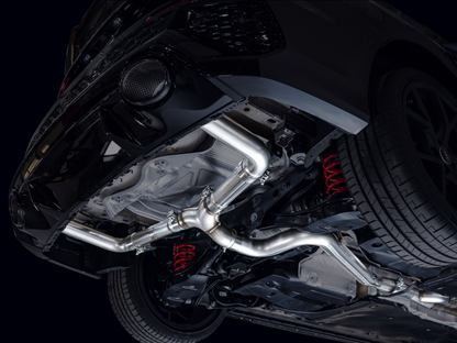 AWE Tuning Track Catback Exhaust - No Tips | 3020-31389
