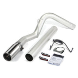 Banks Power 07-12 Dodge 6.7L SCLB-Mega Cab-SB Monster Exhaust Sys - SS Single Exhaust w/ Chrome Tip.