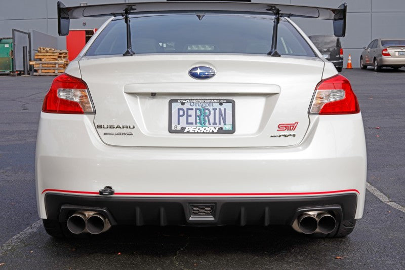 Perrin 15-19 Subaru WRX/STI Tow Hook Kit (Rear) - Black.