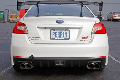 Perrin 15-19 Subaru WRX/STI Tow Hook Kit (Rear) - Black.