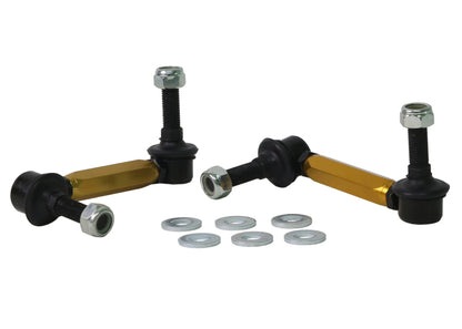 Whiteline 06-09 Toyota FJ Cruiser GSJ10 / 09+ GSJ15 Front Adjustable Heavy Duty Sway Bar Link Kit.