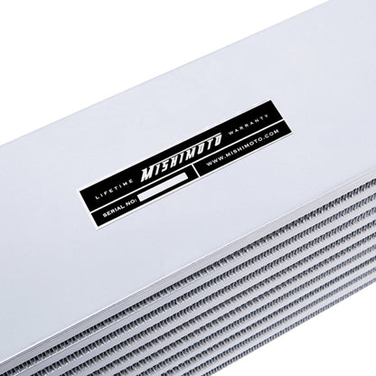 Mishimoto 2015 Ford Mustang EcoBoost Front-Mount Intercooler - Silver.