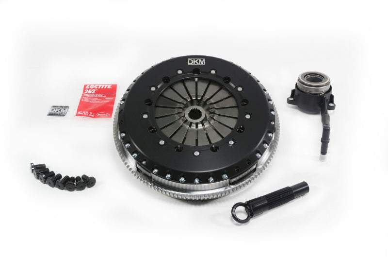 DKM Clutch 2.0 VW/Audi A3 TSI 8 Bolt Motor MS Twin Disc Clutch Kit w/Steel Flywheel.
