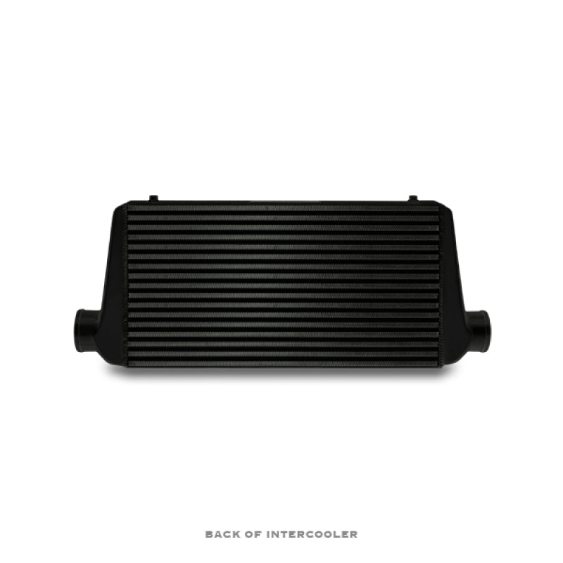 Mishimoto Universal Black S Line Intercooler Overall Size: 31x12x3 Core Size: 23x12x3 Inlet / Outlet.