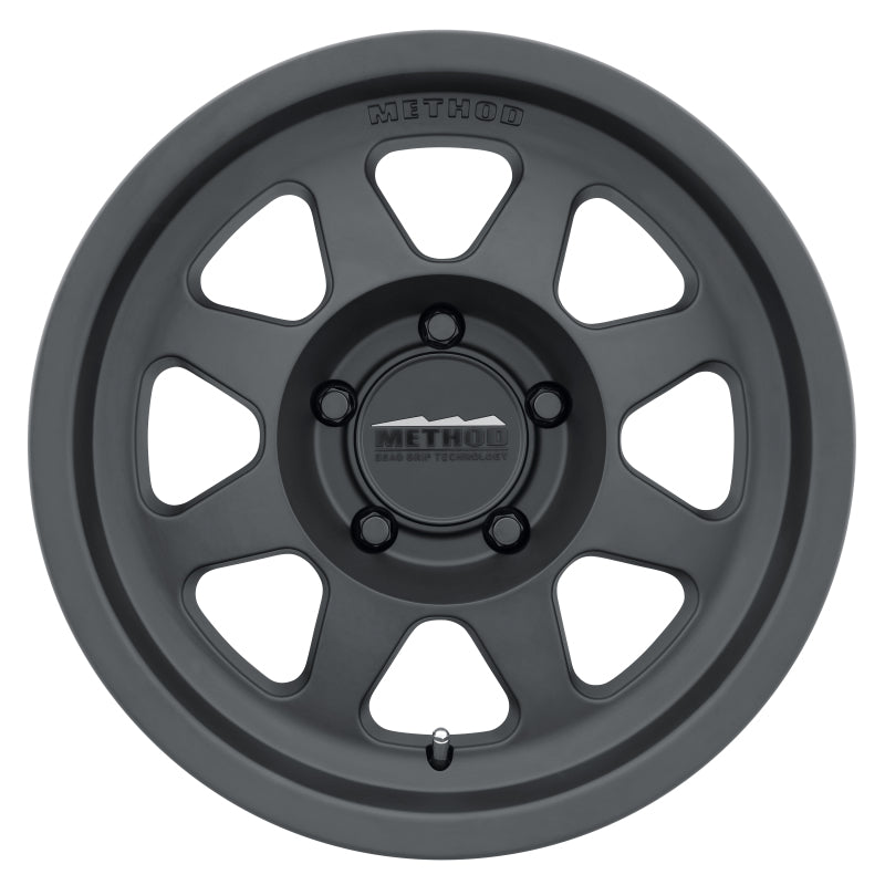 Method MR701 18x9 +25mm Offset 5x150 110.5mm CB Matte Black Wheel.