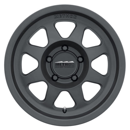Method MR701 18x9 +25mm Offset 5x150 110.5mm CB Matte Black Wheel.