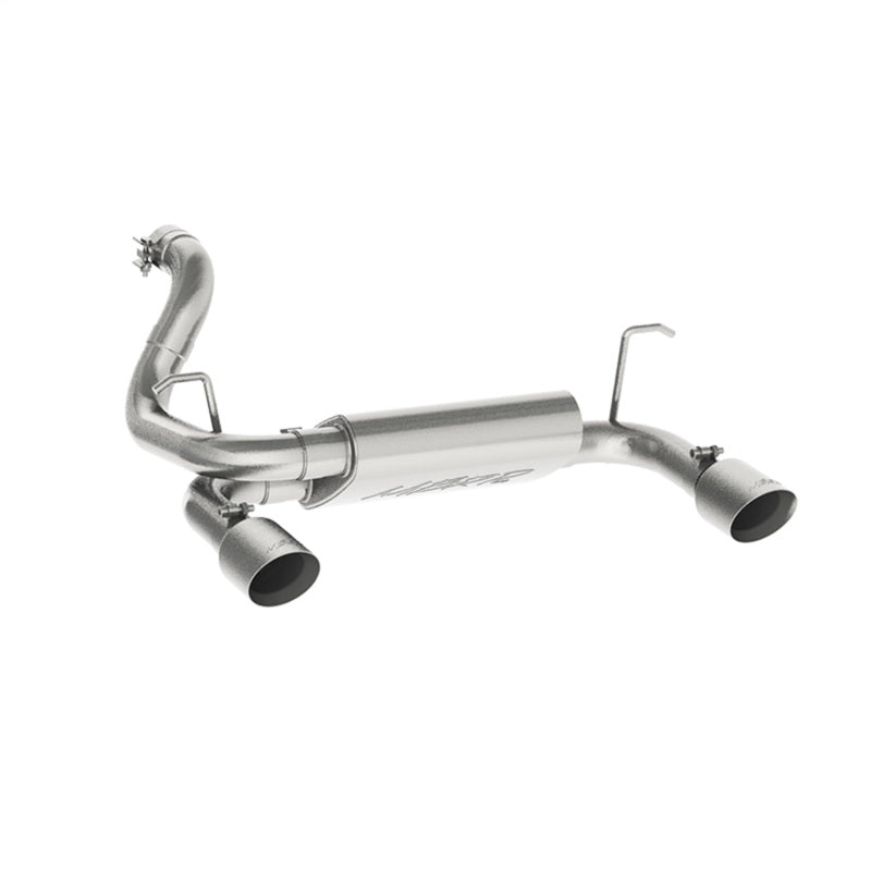 MBRP 2018+ Jeep Wrangler (JL) 3.6L V6 Dual Rear Exit Axle Back T409 Exhaust System.
