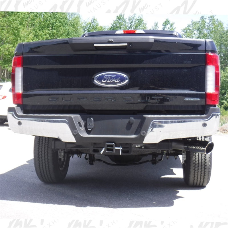 MBRP 2017+ Ford F-250/F-350 6.2L/7.3L Super/Crew Cab Single Side 4in T304 Catback Exhaust.
