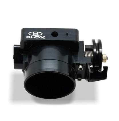 BLOX Racing 70mm Billet Throttle Body - Anodized Black.
