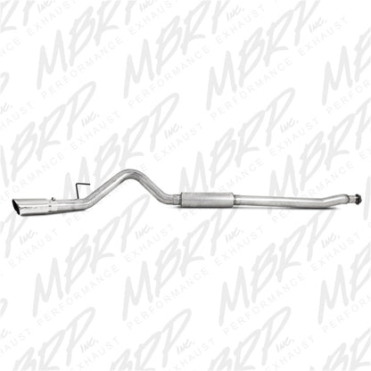 MBRP 11-13 Ford F-150 3.5L V6 EcoBoost 4in Cat Back Single Side Alum Exhaust System.
