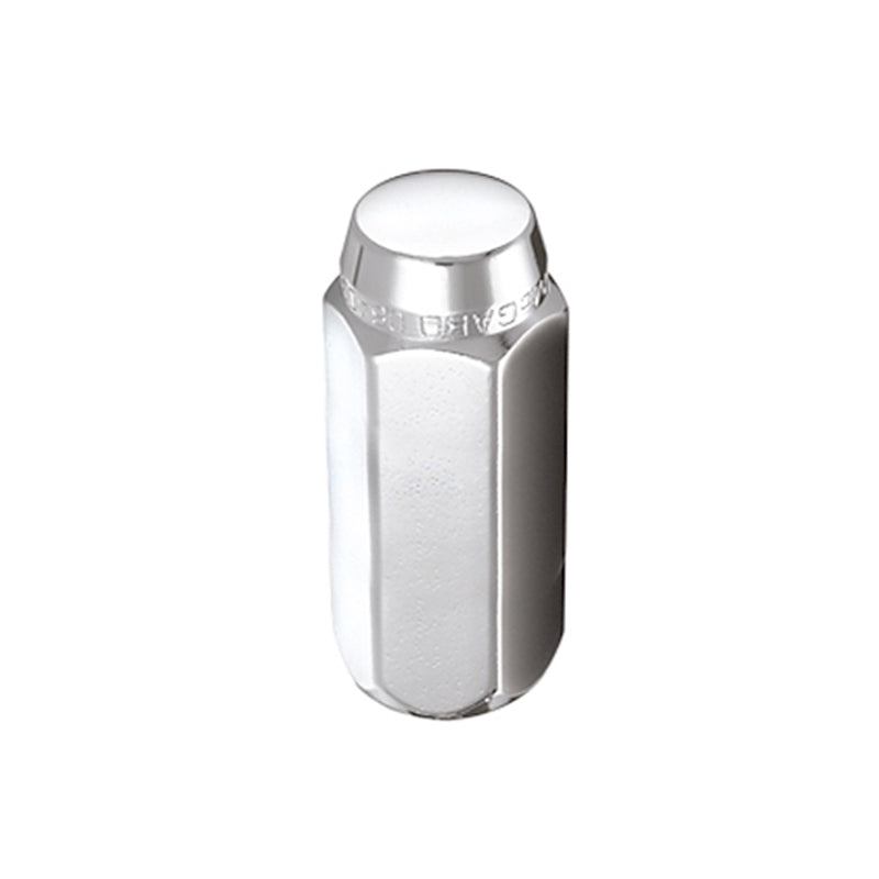 McGard Hex Lug Nut (Cone Seat) M14X1.5 / 22mm Hex / 1.945in. Length (4-Pack) - Chrome.